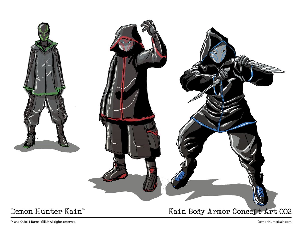 Filler Art – Kain Body Armor Concept Art 002