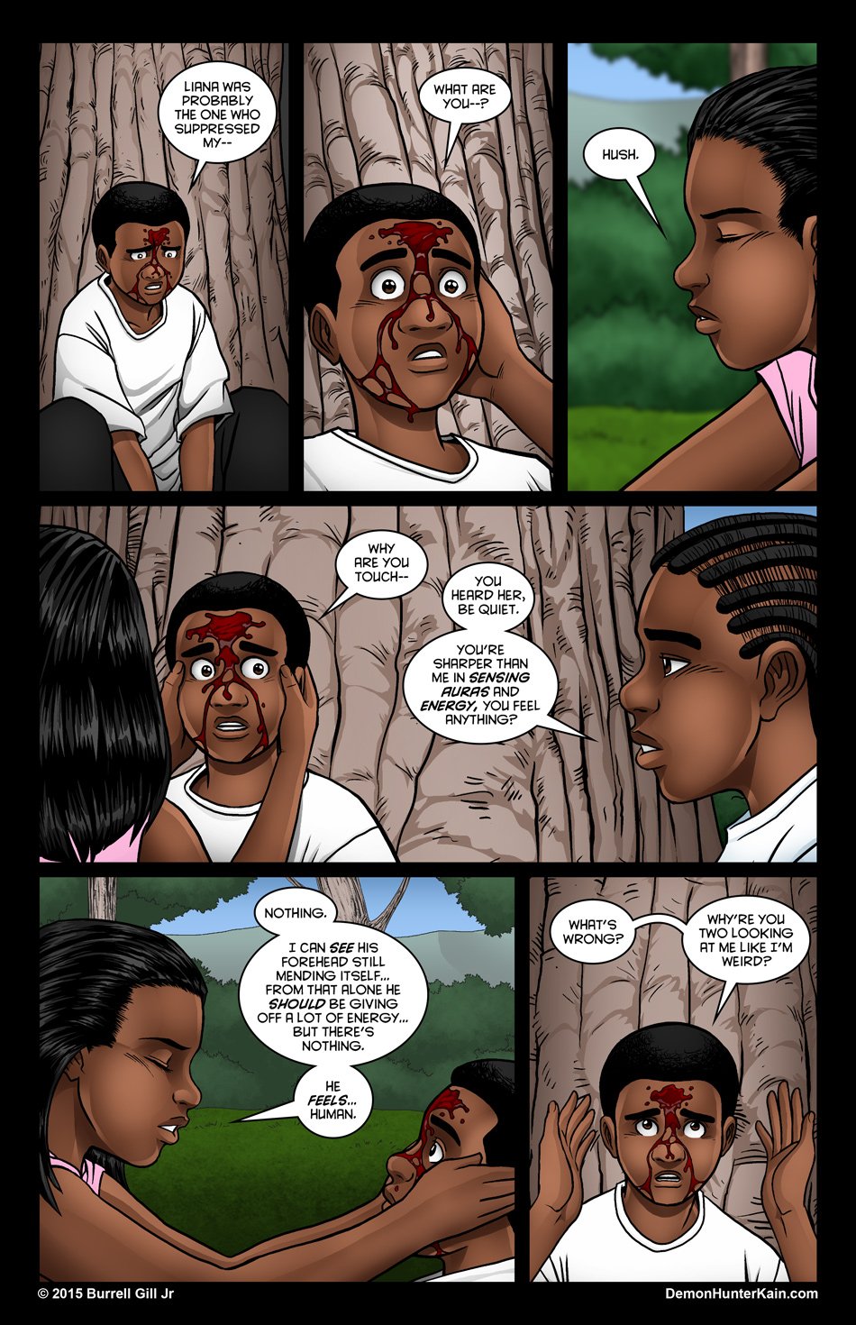 Demon Hunter Kain Chapter 6: The Boy Called Kain, Page 35
