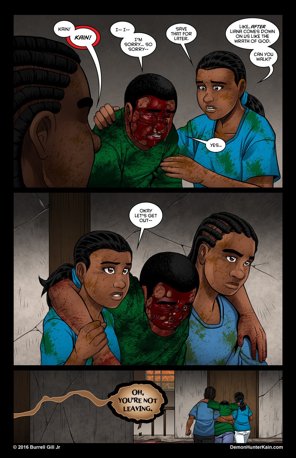 Demon Hunter Kain Chapter 6: The Boy Called Kain, Page 62.