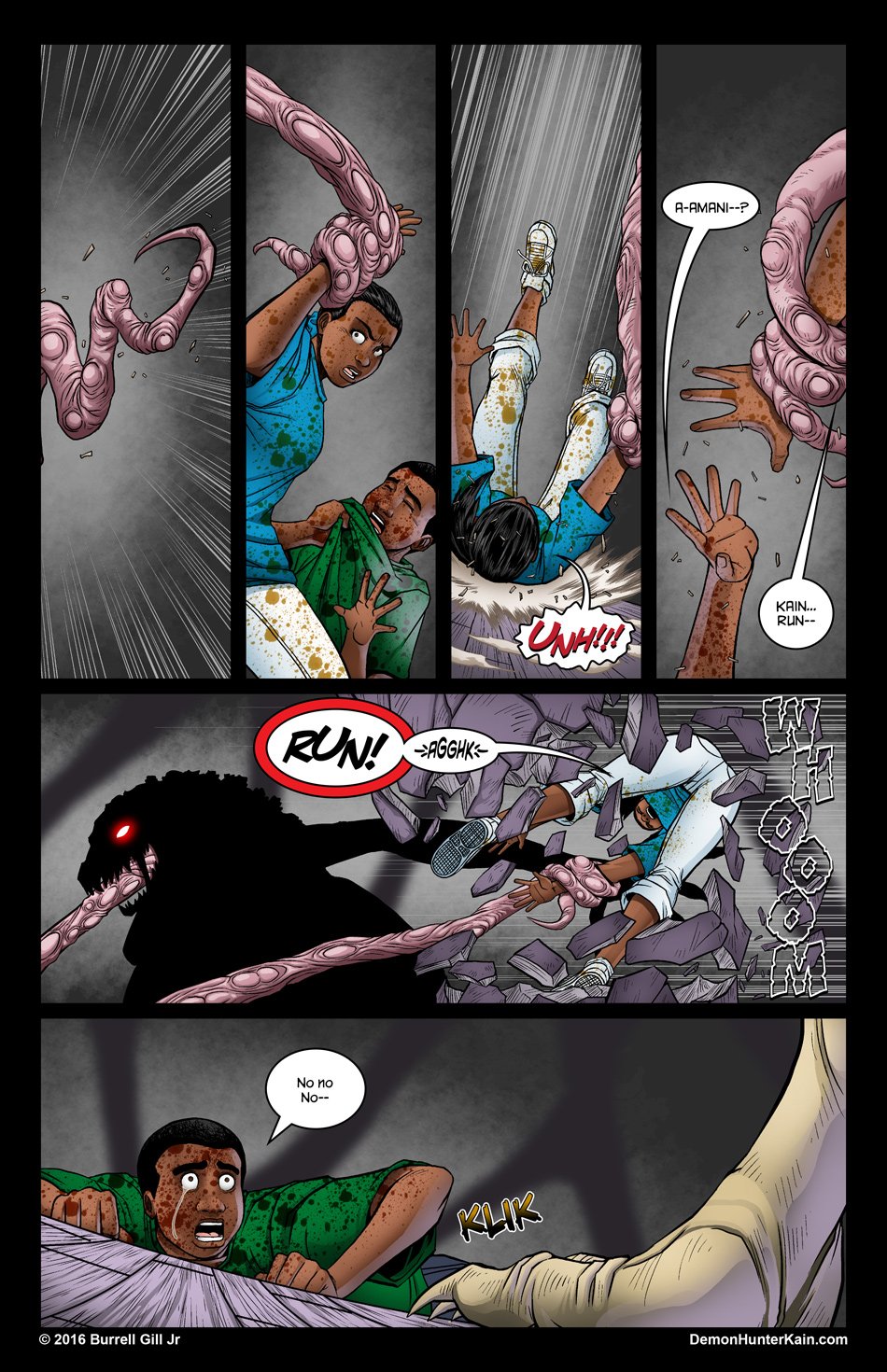 Demon Hunter Kain Chapter 6: The Boy Called Kain, Page 69.