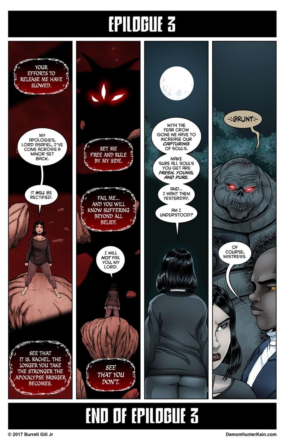 Demon Hunter Kain Chapter 6: The Boy Called Kain, Page 99.