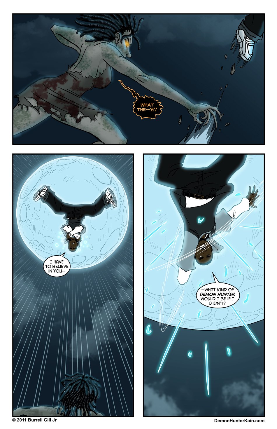 Demon Hunter Kain Prelude: The Goat-Foot Woman Page 3