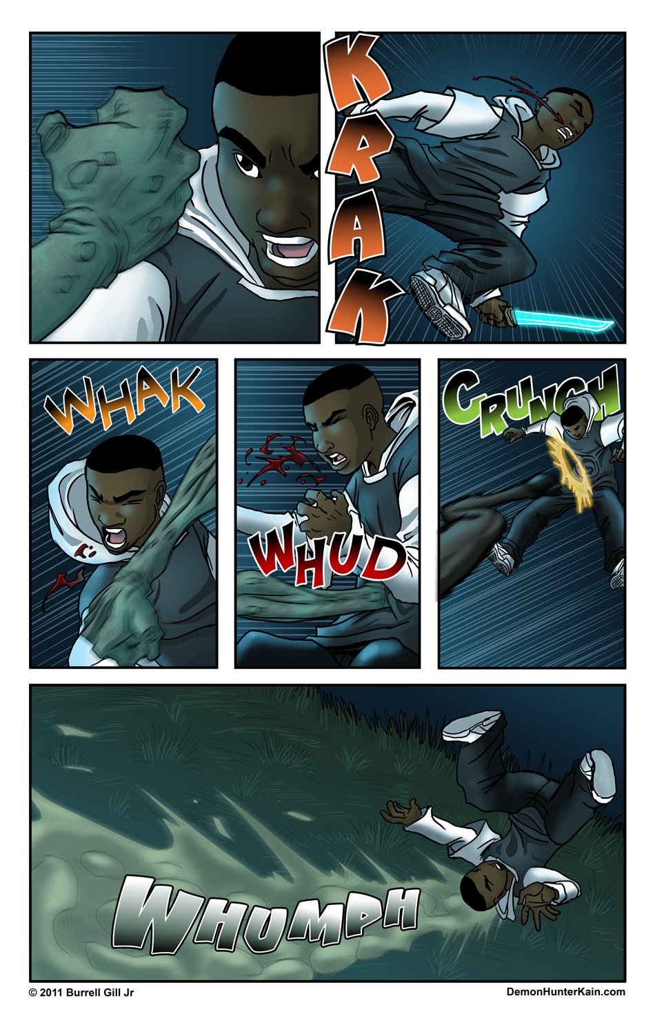 Demon Hunter Kain Prelude: The Goat-Foot Woman Page 6