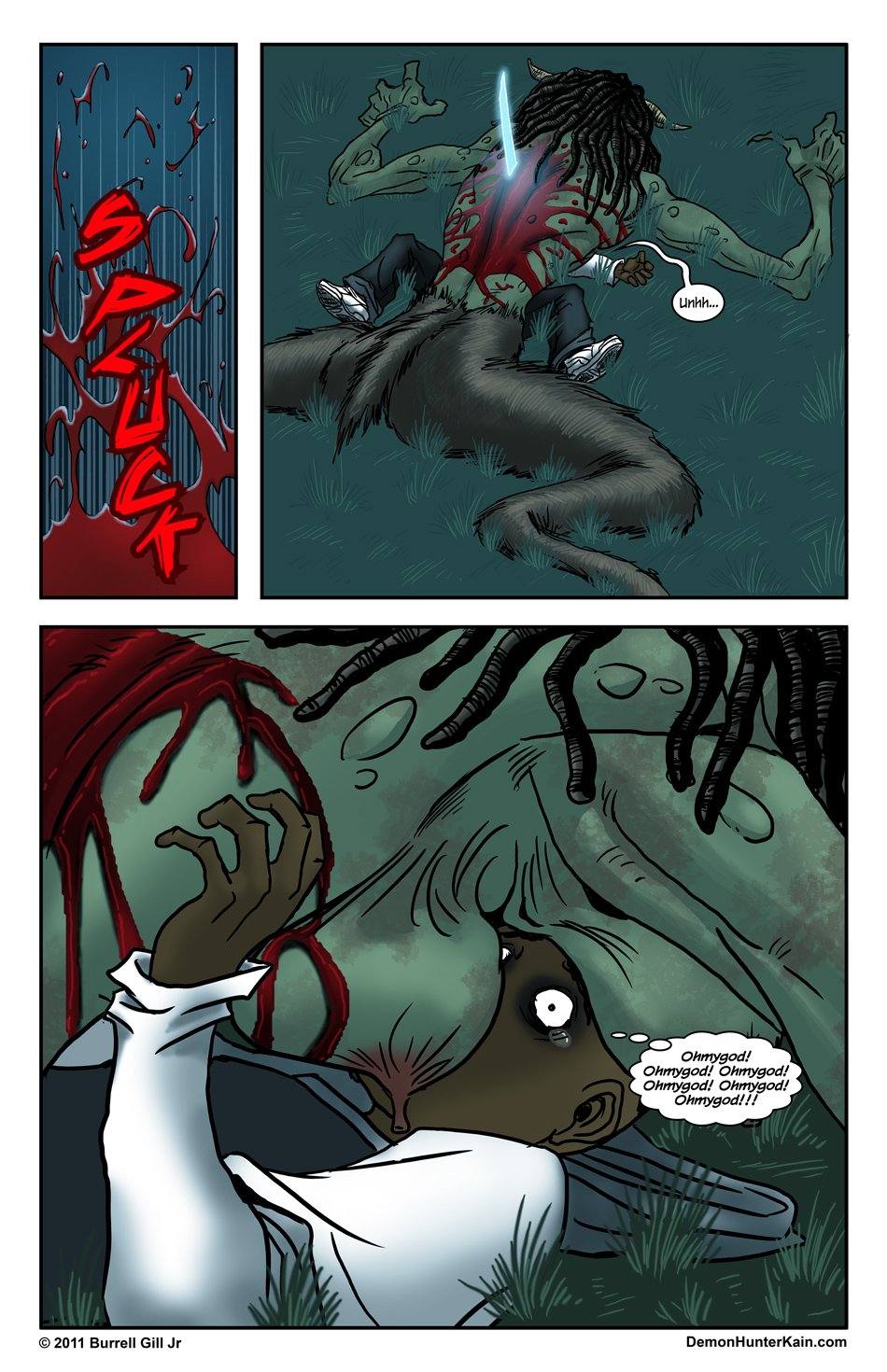Demon Hunter Kain Prelude: The Goat-Foot Woman Page 8